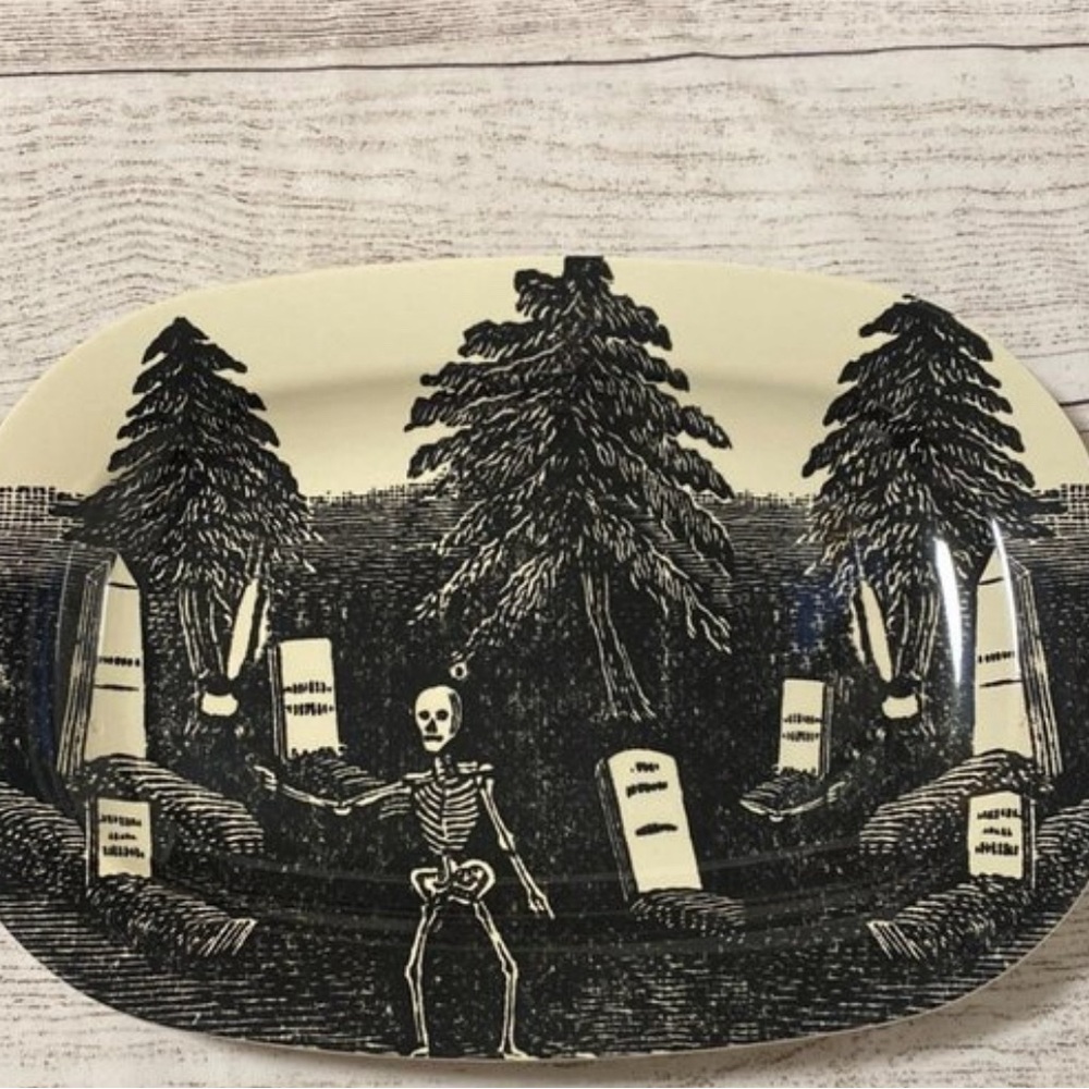John Derian for Target Rest In Peace Melamine Serving Tray - Picture 3 of 7